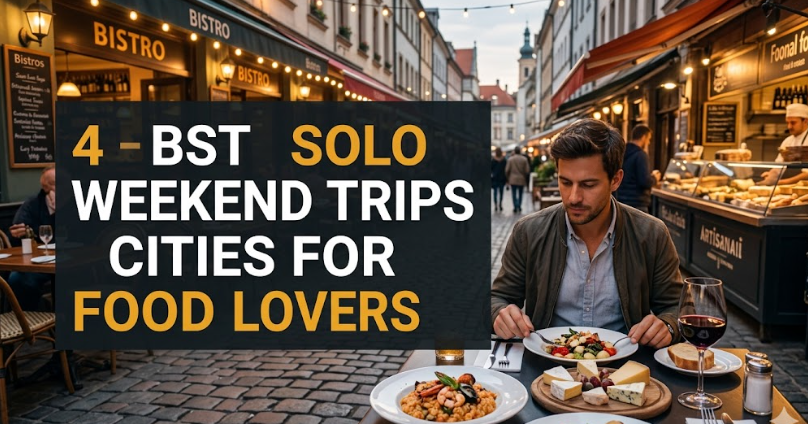 4 Best Solo Weekend Trips Cities for Food Lovers