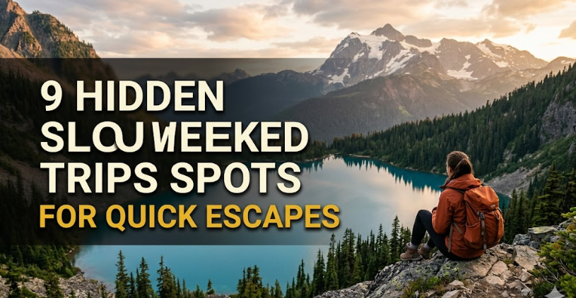 9 Hidden Solo Weekend Trips Spots for Quick Escapes