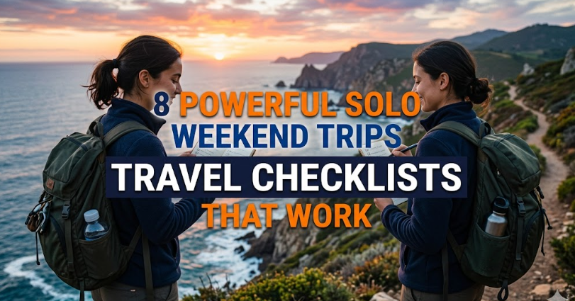 8 Powerful Solo Weekend Trips Travel Checklists That Work