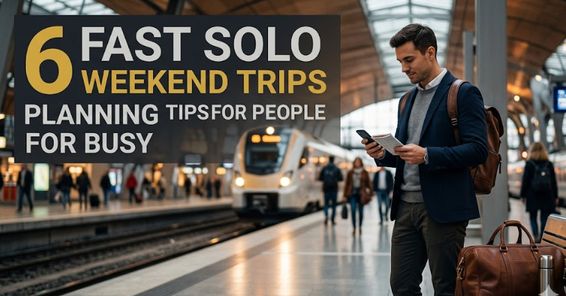 6 Fast Solo Weekend Trips Planning Tips for Busy People