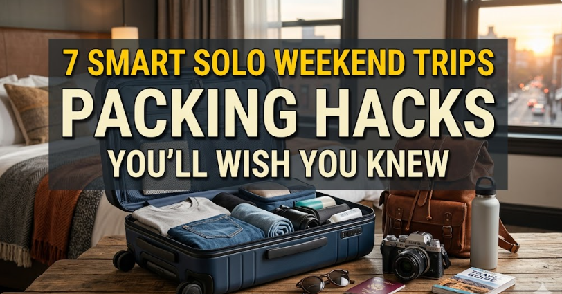 7 Smart Solo Weekend Trips Packing Hacks You’ll Wish You Knew