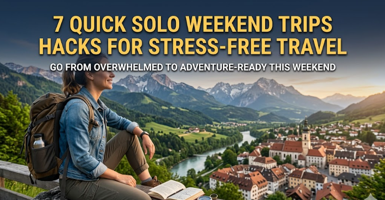 7 Quick Solo Weekend Trips Hacks for Stress-Free Travel