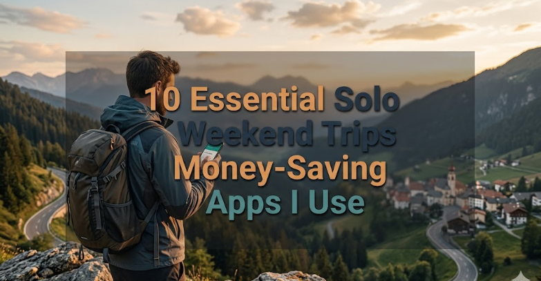 10 Essential Solo Weekend Trips Money-Saving Apps I Use