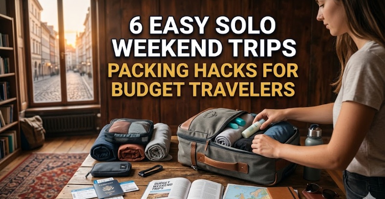 6 Easy Solo Weekend Trips Packing Hacks for Budget Travelers