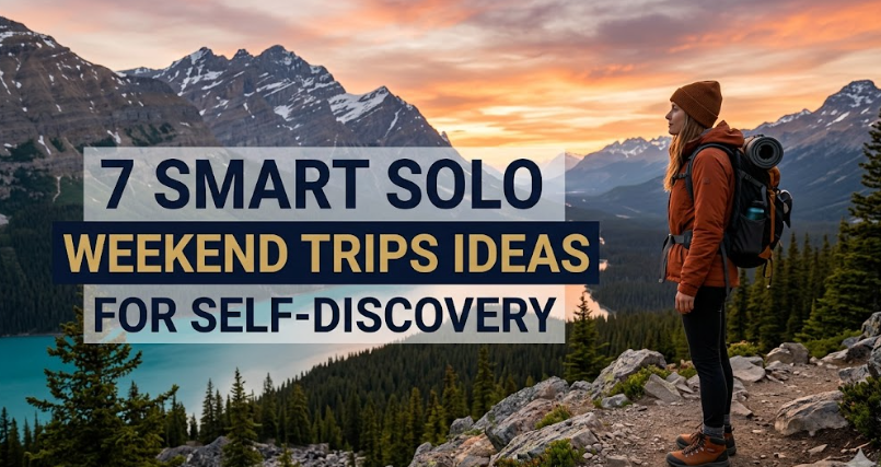 7 Smart Solo Weekend Trips Ideas for Self-Discovery