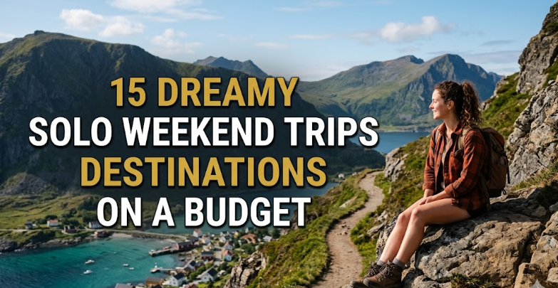 15 Dreamy Solo Weekend Trips Destinations on a Budget
