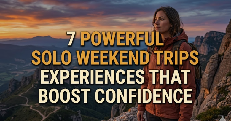 7 Powerful Solo Weekend Trips Experiences That Boost Confidence