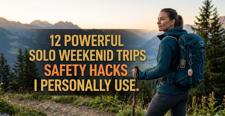 12 Powerful Solo Weekend Trips Safety Hacks I Personally Use