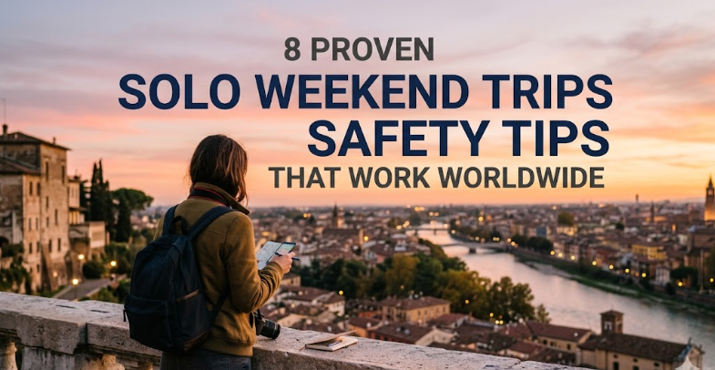 8 Proven Solo Weekend Trips Safety Tips That Work Worldwide