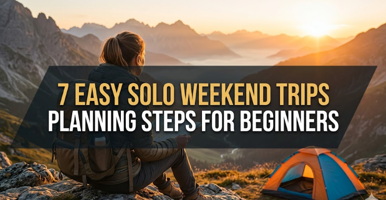 7 Easy Solo Weekend Trips Planning Steps for Beginners