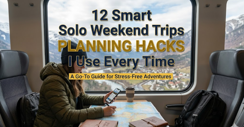 12 Smart Solo Weekend Trips Planning Hacks I Use Every Time