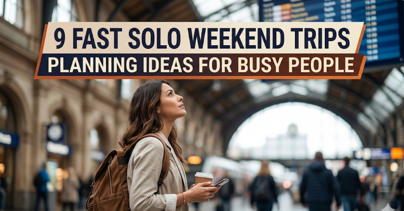 9 Fast Solo Weekend Trips Planning Ideas for Busy People